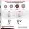 Service Caster 4 Inch High Temp Glass Filled Nylon 7/8 Inch Stem Caster Total Lock Brakes, 2PK SCC-SQTTL20S414-GFNSHT-78-2-S-2 - alternate 5